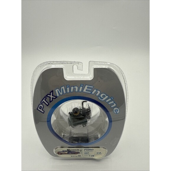 PTX MINI ENGINE 1934 FORD BB-157 TOW TRUCK 1:24 337 CUBIC INCH V-8 FLAT HEAD - Picture 2 of 11